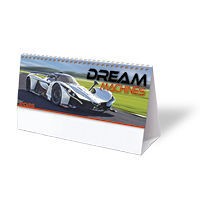 Dream Machines Desk Calendar