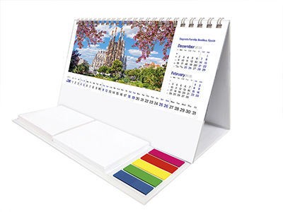 Destinations360 Note Station Desk Calendar