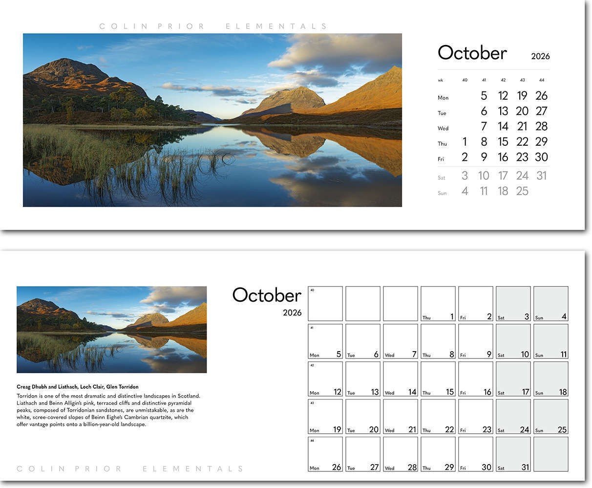 Colin Prior Task Station Desk Calendar