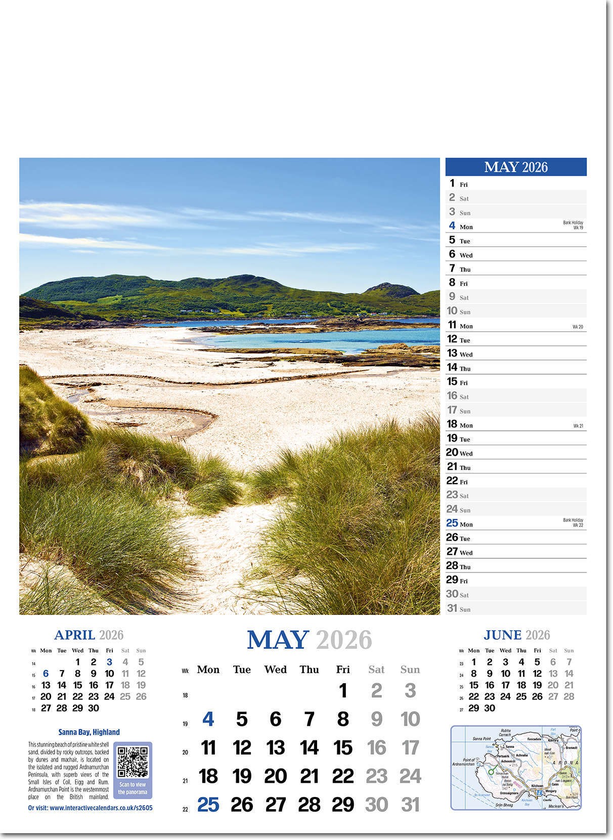 Splendour of Scotland Calendar