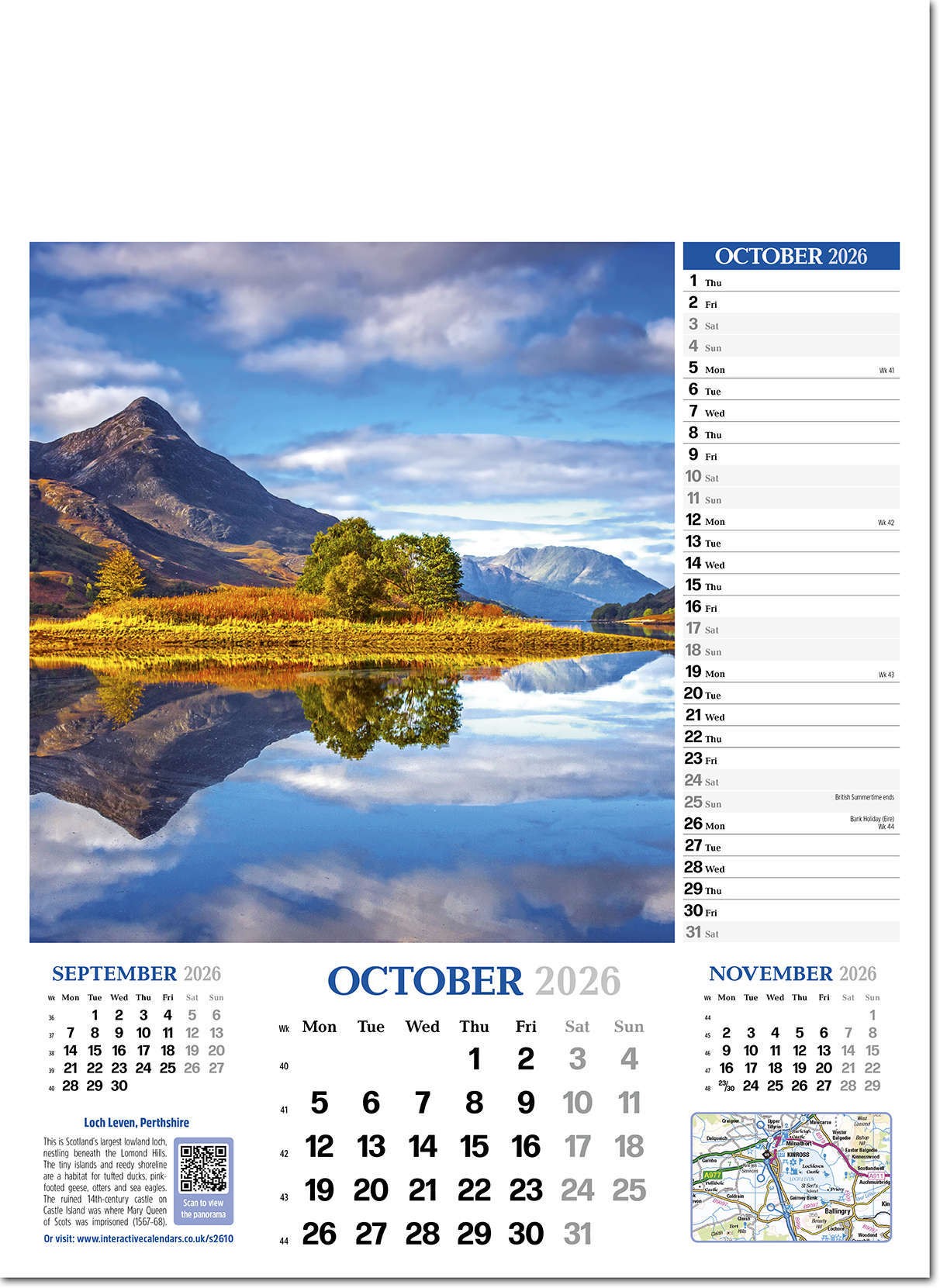 Splendour of Scotland Calendar