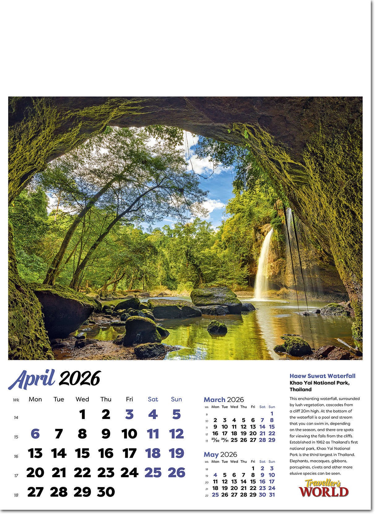 Traveller's World Calendar