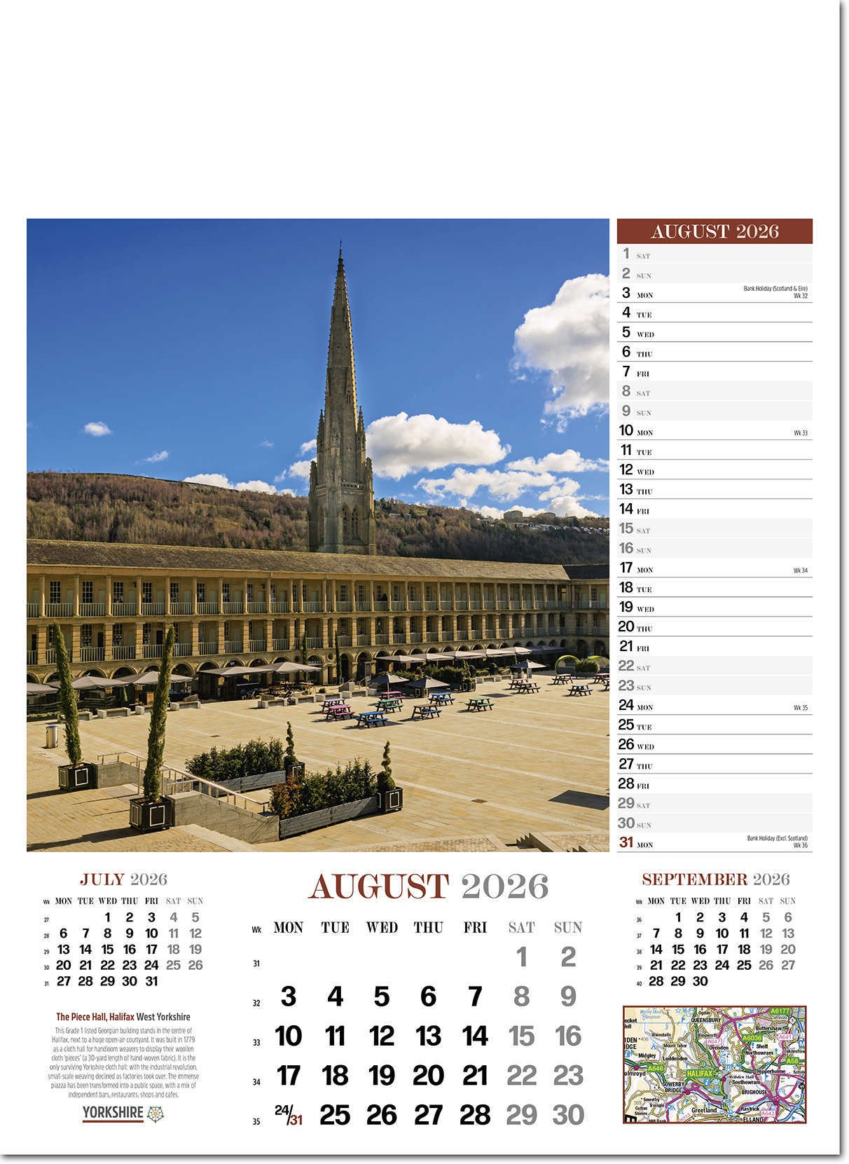 Yorkshire Calendar