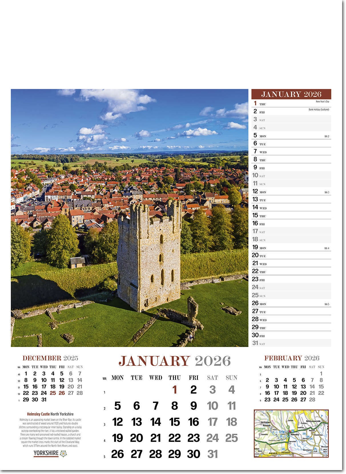 Yorkshire Calendar