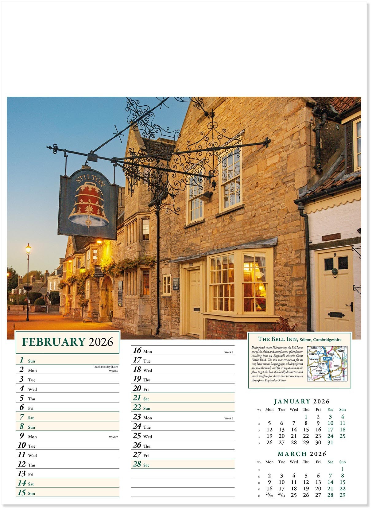 Olde Worlde Inns Calendar