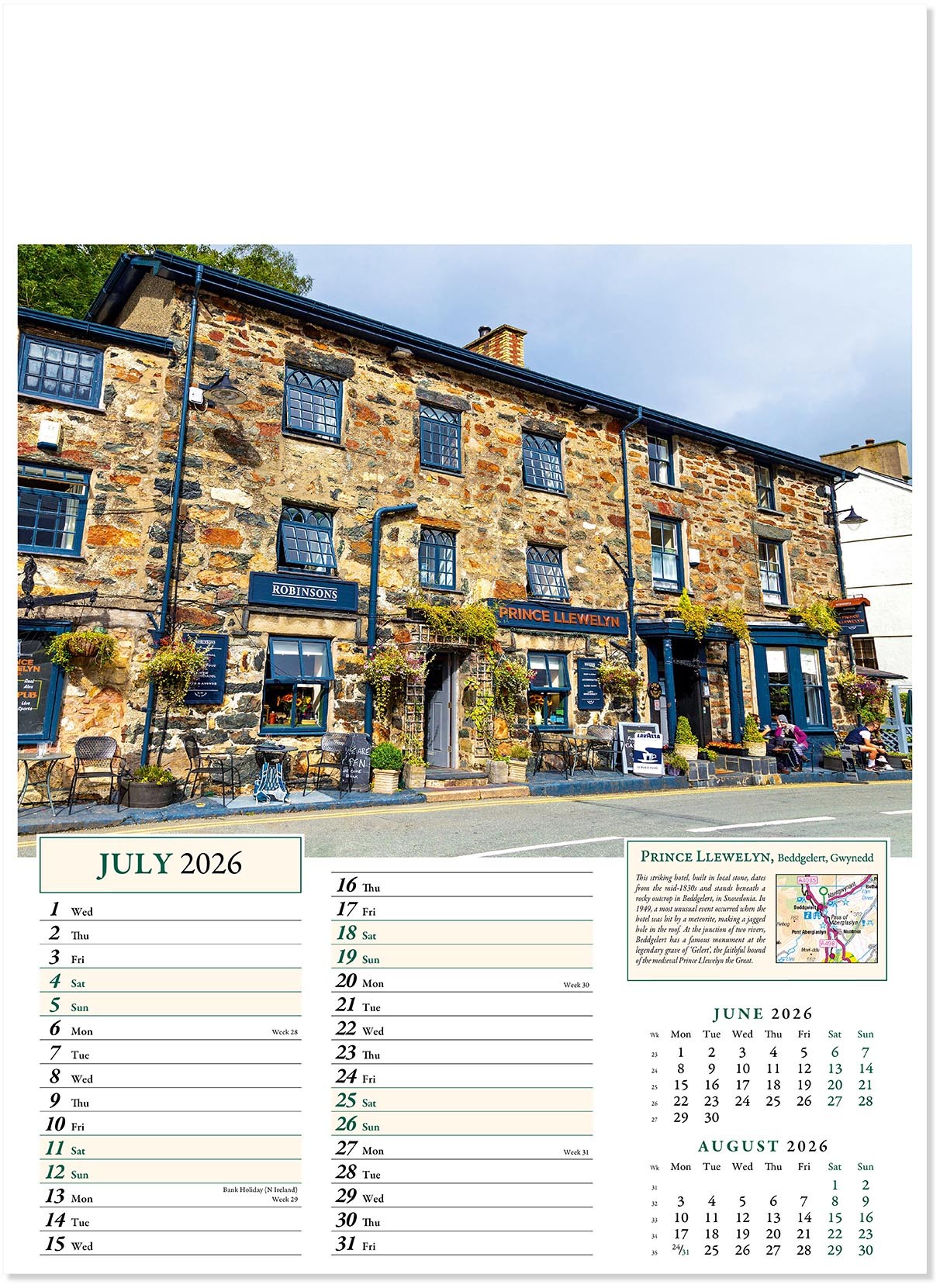 Olde Worlde Inns Calendar
