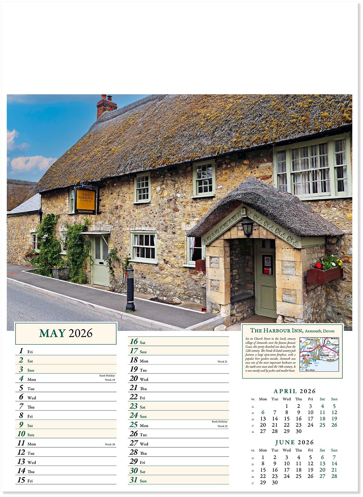 Olde Worlde Inns Calendar