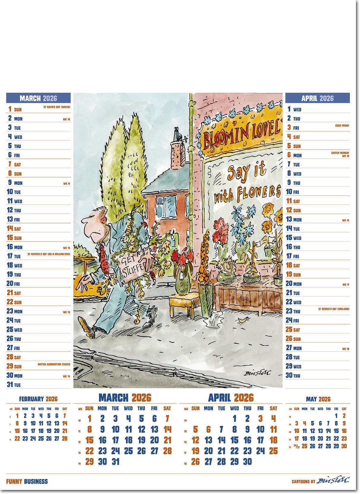 Funny Business Calendar