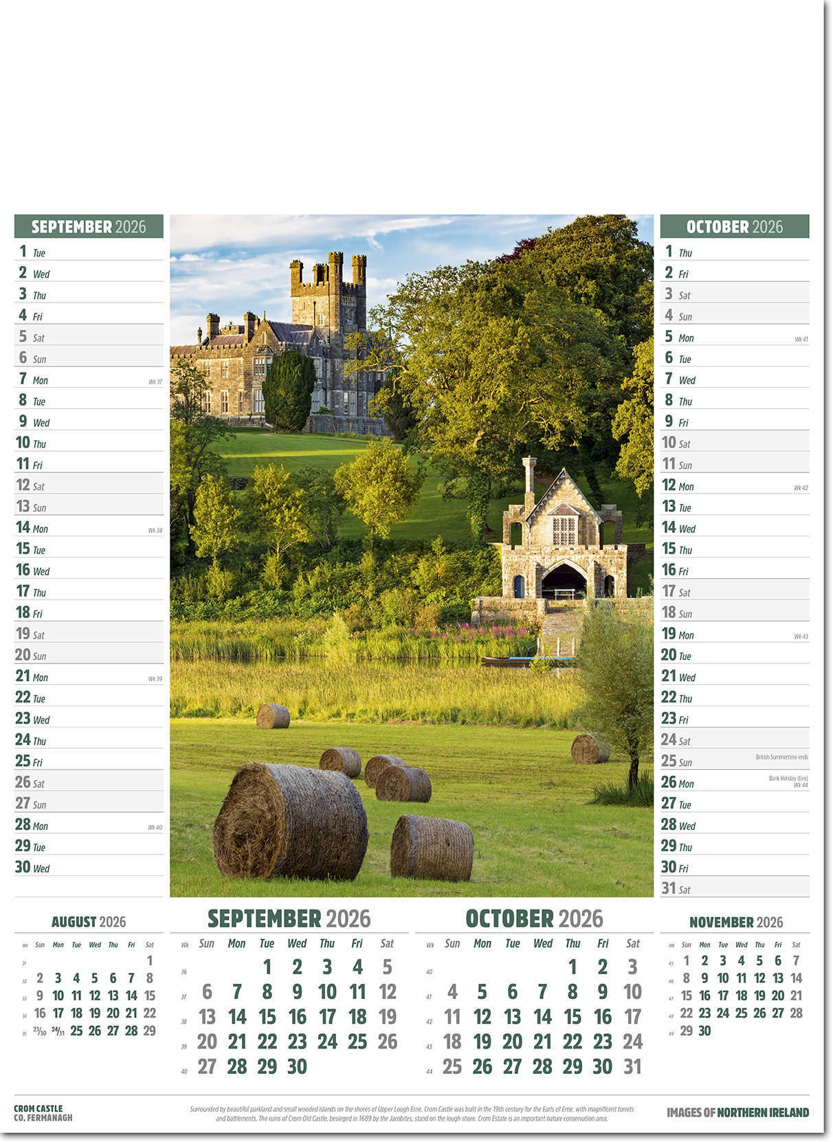 Images of Northern Ireland Calendar