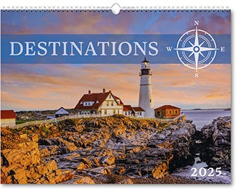 Destinations Wall Calendar