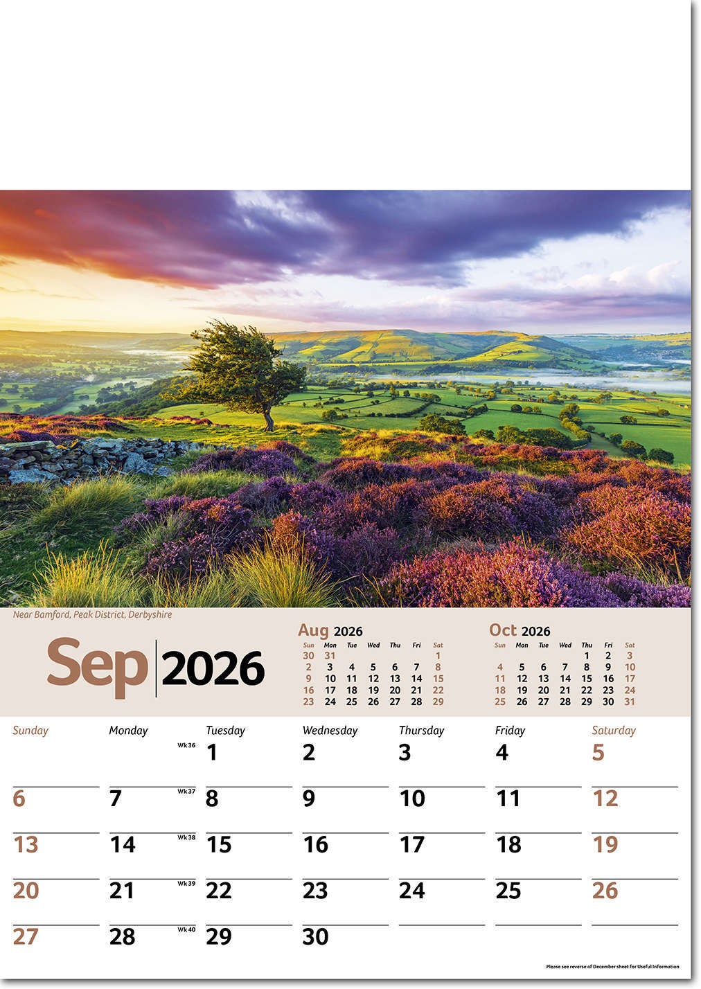 Scenic Memo Calendar